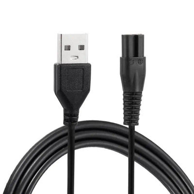 Cable de carga USB, Cable de alimentación, Cable cargador para aseo meridiano, afeitadoras eléctricas, recortadoras eléctricas, suministro de carga de repuesto