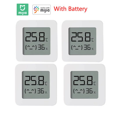 Termómetro Mijia 2, Termómetro Higrómetro Inteligente Inalámbrico con Bluetooth, Detección de Temperatura, Aplicación Mijia Home