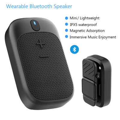 Altavoz Bluetooth portátil Altavoz exterior Altavoz de llamada Bluetooth portátil con soporte magnético para ciclismo, senderismo, correr