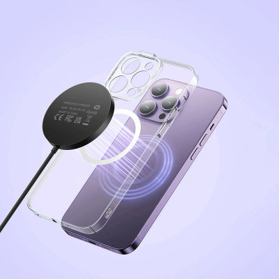 Cargador inalámbrico magnético de 15W, cargador rápido USB C para iPhone 13, 12, 11, 14, 15 Pro Max, Samsung S24, S23, Ultra Plus