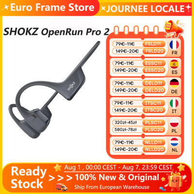 SHOKZ OpenRun Pro 2 S820/S821 auriculares deportivos auriculares abiertos Bluetooth 5,3 micrófono con cancelación de ruido IP55 impermeable