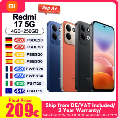 Versión Global Redmi 17 5G, Teléfono Móvil con NFC, Cámara Dual con IA de 50MP, Batería de 7500mAh, Smartphone con Snapdragon 4 Gen 5 y 5G