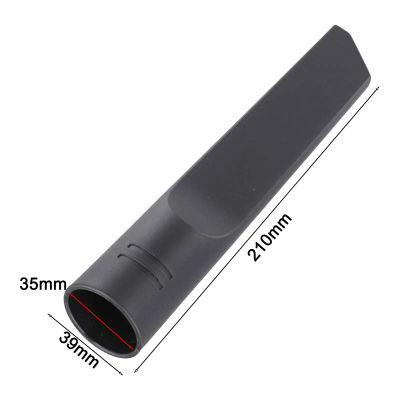 Boquilla de cabezal de succión plana de 35mm para aspiradora, herramienta de repuesto para hendiduras, puerto, rincón de esquina, accesorios para herramientas, piezas, color negro, 1 ud.