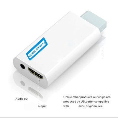 Full HD 1080P HDMI Adaptador Convertidor Compatible HDMI Convertidor 3,5mm Audio para PC HDTV Monitor Pantalla