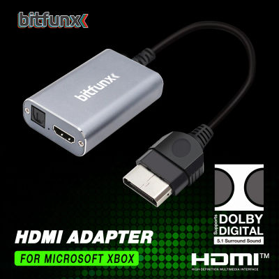 Bitfunx YPBPR a HDMI Digital ™ Adaptador 5.1 Dolby Video Audio Converter para XBOX Classic Retro Gaming Consoles para Monitor HDTV
