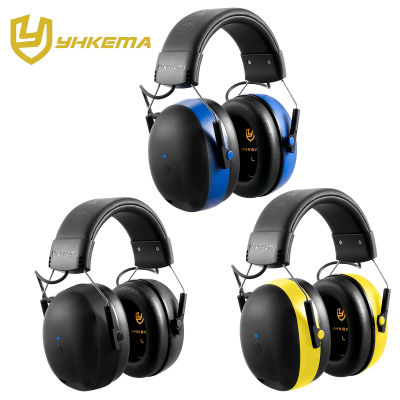Auriculares de Protección Auditiva YAKEMA con Bluetooth 6.0, Recargables, Reducción de Ruido, Protectores Auditivos Inalámbricos