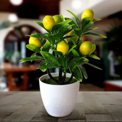Jabonera Artificial de 18cm x 24cm, plantas de flores falsas de plástico en maceta para exteriores, jardín, balcón, planta en maceta, decoración Floral para el hogar