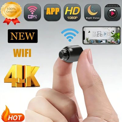 Cámara Inalámbrica 4K de Vigilancia y Seguridad con Visión Nocturna, Detección de Movimiento, Mini Cámara, Monitor, Hogar Inteligente, Novedad 2026