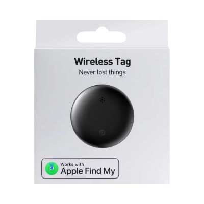 Localizador GPS AirTag, Rastreador Inteligente Bluetooth, Buscador de Llaves, Localizador de Objetos, SmartTag, Buscador de Teléfono para Apple Find My (Solo iOS)