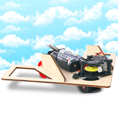 DIY evitación de obstáculos coche Robot ciencia experimento tecnología escuela primaria estudiante Manual inteligencia experimento juguete para regalo