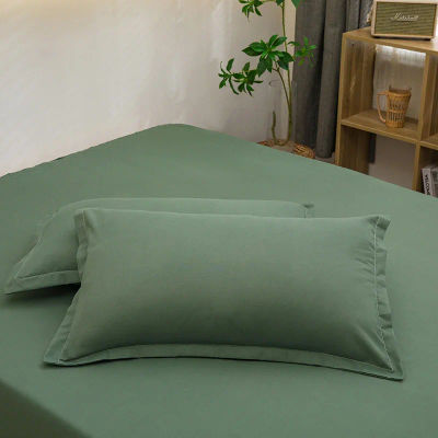 2 uds funda de almohada decorativa funda de cojín estilo sobre blanco gris caqui Color sólido funda de almohada para el cuerpo del hogar 48X74cm