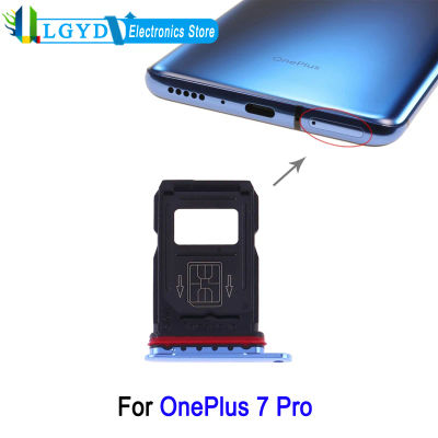 Bandeja de tarjeta SIM Dual para OnePlus 7 Pro Phone SIM1 + SIM2, pieza de repuesto