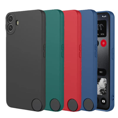 Funda Flexible de silicona líquida TPU para nada CMF Phone 2 Pro Phone 1 NothingPhone 2A Plus funda protectora Fundas Coque Capa