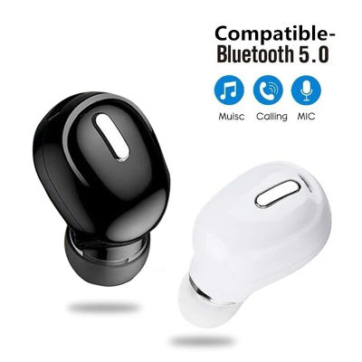 Auriculares inalámbricos X9 compatibles con Bluetooth 5,0 con micrófono, auriculares deportivos intrauditivos individuales para iPhone, Samsung, auriculares con sonido estéreo