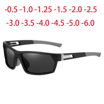 Gafas de sol con dioptrías, lentes de visión nocturna graduadas, antideslumbrantes, para conducción deportiva, de 0 a 0,5 a 0,75