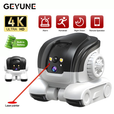 Cámara HD WIFI de 1080P, cámara de vigilancia de protección de seguridad IP PTZ, seguimiento automático, Monitor de mascotas para bebés, cámaras de Robot inteligentes para el hogar