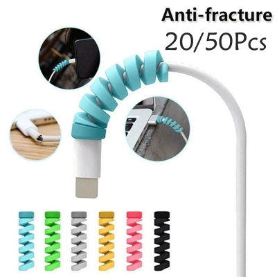 Protector de Cable de carga para teléfonos, bridas para soporte de cables, Clip enrollador para ratón, cargador USB, organizador de cables de gestión
