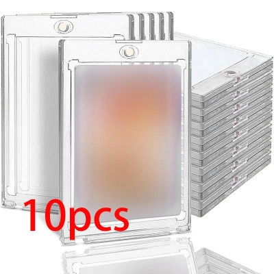 Tarjetero magnético HD de 35 puntos para Trading, funda protectora para tarjetas de béisbol, cargadores superiores con imán transparente para tarjetas fotográficas de ídolo Kpop coreano