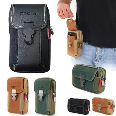 Bolsa de cinturón Unisex, bolsa para teléfono móvil para hombre, funda para teléfono, riñonera Molle, mochila con cinturón táctico pequeño, tarjetero