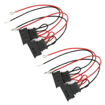 Arnés de cableado de altavoz de Tweeter delantero de coche para Passat Seat Scirocco, conector adaptador de repuesto de altavoz