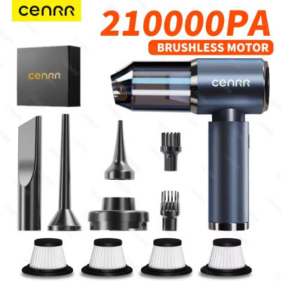 CENRR 210000PA Mini Aspiradora Inalámbrica para Auto, Potente Aspiradora de Mano Portátil, Máquina de Limpieza