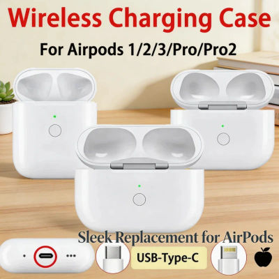 Estuche de Carga Inalámbrica Mejorado 2026 para AirPods Pro 1/2/3 – Carga Rápida USB-C y Pantalla LED de Energía, Caja Portátil
