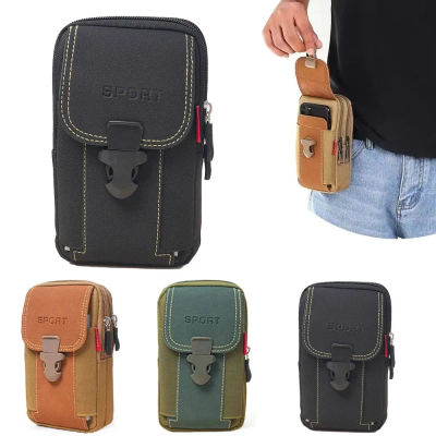 Bolsa con cinturón para hombre, bolsa para teléfono móvil para hombre, funda para teléfono, riñonera Molle, mochila con cinturón táctico pequeño, tarjetero