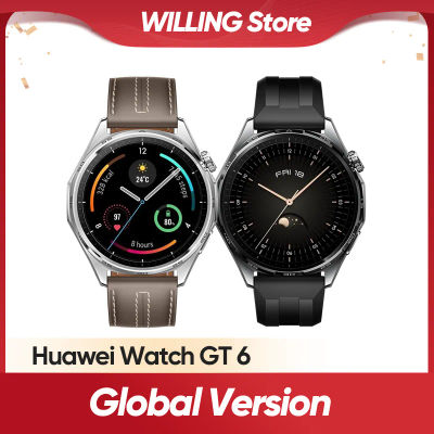 Huawei Watch GT 6 Smartwatch GT6 Monitor de salud y frecuencia cardíaca con duración de batería de hasta 21 días Compatible con iOS y Android