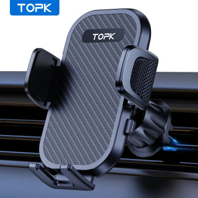Soporte para Teléfono Móvil TOPK para Coche, Soporte Mejorado con Gancho de Acero Inoxidable para Rejilla de Ventilación, Compatible con MagSafe, para Todos los Teléfonos