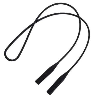 Correa de silicona para gafas, cadena para gafas de sol, banda deportiva, soporte para cordón, cuerda elástica antideslizante, cuerda elástica para gafas