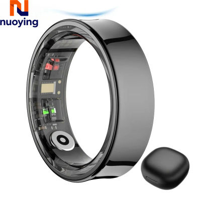 Anillo Inteligente COLMI R09 para Hombre y Mujer con Estuche de Carga, Monitor de Salud y Sueño con Monitor de Temperatura Corporal, Anillo de Fitness Compatible con Teléfonos Xiaomi y Samsung