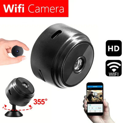 Cámara de Seguridad Inteligente WiFi HD A9, Monitor de Vigilancia Inalámbrico para el Hogar, Sensor de Movimiento, Videocámara para Protección y Seguridad del Hogar