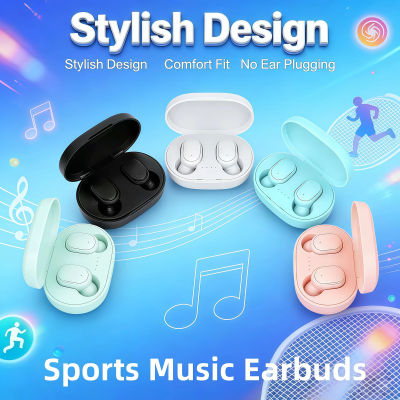 Auriculares inalámbricos Bluetooth A6S TWS auriculares Bluetooth auriculares inalámbricos auriculares con cancelación de ruido con micrófono