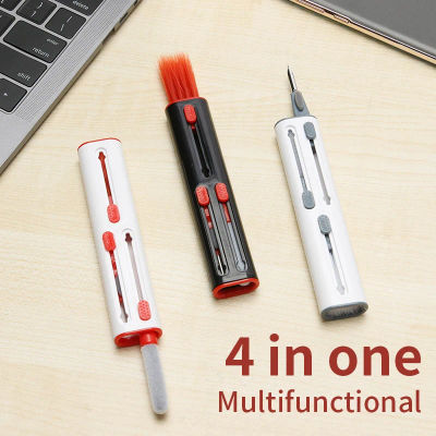 Kit de limpieza multifunción 3 en 1 para Airpods Pro 3 2 1, bolígrafo de limpieza de auriculares, cepillo para teclado, herramientas de limpieza de auriculares Bluetooth