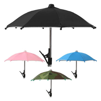 Soporte para paraguas de teléfono móvil con Clip para parasol, paraguas para teléfono móvil, Clip para teléfono, sombrilla antideslumbrante para exteriores, protege tu teléfono