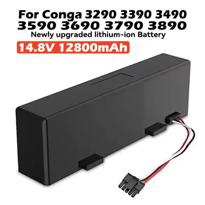 Batería recargable Original de 14,8 V, 12800mAh para Conga 3290, 3390, 3490, 3590, 3690, 3790, 3890, Robot aspirador de barrido y fregado
