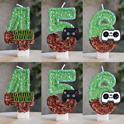 Juego Handle My World Candle número 0-9 decoración de pastel de cumpleaños para niños Baby Shower juego decoración de fiesta
