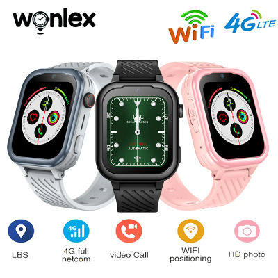 Wonlex KT15Pro 4G Smartwatch para niños - Rastreador GPS, videollamada WhatsApp, 1+8GB, Android 8.1, Cámara - Reloj de seguridad para teléfono para niños