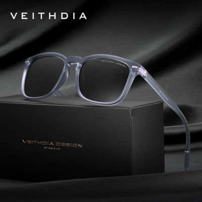 VEITHDIA Gafas de sol polarizadas vintage con protección UV400, fotocromáticas, nuevo estilo, gafas de sol de moda para hombres y mujeres 7508