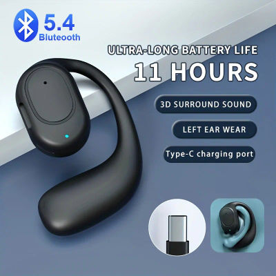Auriculares inalámbricos con Bluetooth, cascos con micrófono, conducción ósea, manos libres, cancelación de ruido, para conducir