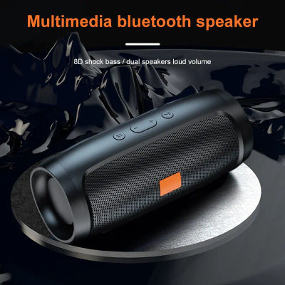 Altavoz Bluetooth con USB para exteriores, reproductor estéreo, Tfusb, Fm, transmisión de voz, Subwoofer portátil, inalámbrico, TF
