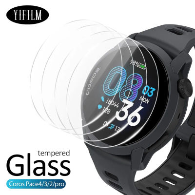 HOBBIT 2.5D HD vidrio transparente para Coros Pace 4 3 PRO Smartwatch 9H Protector de pantalla de vidrio templado resistente a los arañazos para Coros Pace2