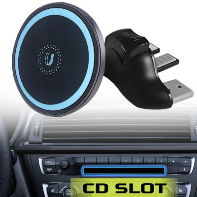 Soporte Magnético para Teléfono Celular, para Ranura de CD de Auto, Base Magnética Universal para Teléfono Móvil, Compatible con iPhone