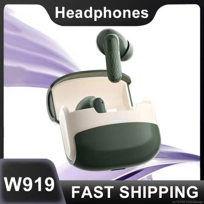 Auriculares inalámbricos Bluetooth 5,4 auriculares estéreo HiFi deportes ciclismo W919 auriculares HD Micr reducción de ruido para iphone y Android