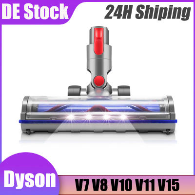 Cabezal de cepillo de accionamiento directo mejorado para aspiradoras Dyson V7 V8 V10 V11 V15, boquillas, piezas reemplazables, luces, antienredos de pelo
