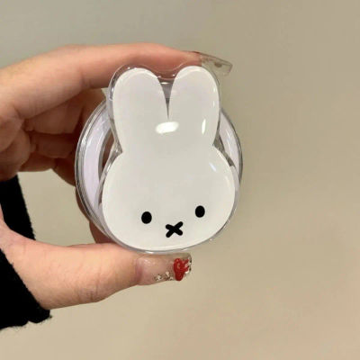 Soporte Magnético para Teléfono con Diseño de Conejo Miffy de Anime Kawaii, Soporte Telescópico Portátil para Teléfono Móvil, Regalos para Chicas