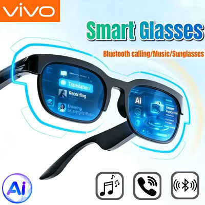 VIVO 2026 Nuevas Gafas Inteligentes con Traducción por IA, Conversación Bluetooth, Grabación, Escucha de Música, Gafas de Sol Inteligentes para Hombres y Mujeres