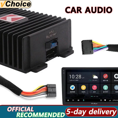 Amplificador DSP para coche, amplificador Hi-Fi, procesadores de sonido digitales de Audio, 4x80W, para altavoz Android, Subwoofer, potencia, Radio estéreo para coche