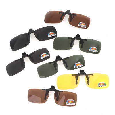 Gafas de conductor Gafas de sol polarizadas Clip en gafas de sol Accesorios interiores