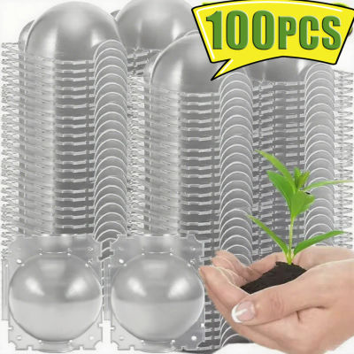 Caja de enraizamiento de plantas, caja de enraizamiento de injerto, caja de cría, caja de cultivo de raíces de plantas de alta presión para suministro de plantación de jardín, 10-100 Uds.